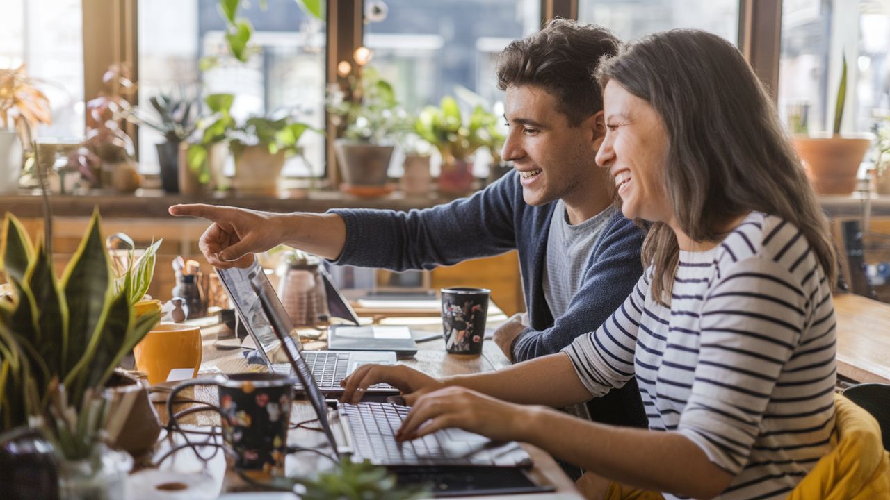 Time da buscou.ai trabalhando em conjunto